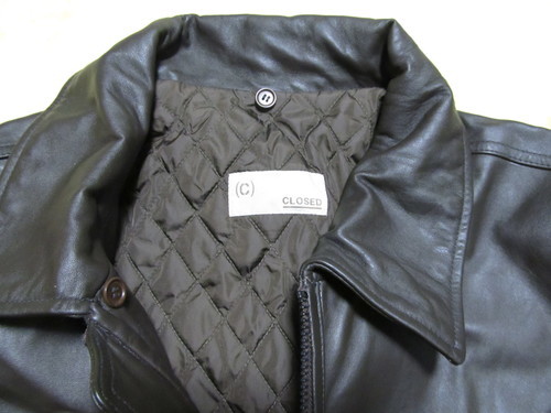 Closed クローズド 革ジャン 未使用 | no-sweat.com.co