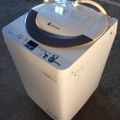 シャープ 全自動洗濯機 5.5kg ES-GE55N-S