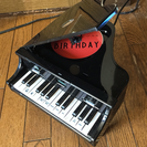 【確定】ピアノ型 FMラジオ オブジェ 