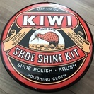 KIWI 靴磨き シューシャインキット