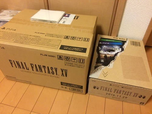 FF15 FINAL FANTASY XV ULTIMATE COLLECTOR'S＋おまけ付 　限定品　プレミア