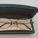 ほぼ未使用　メガネ市場　GENNZSクラシックメガネ　サイズ54