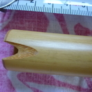 紫山作G管ケーナ　日本の篠笛名人の作です。