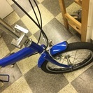 [3828]IKEA　折りたたみ自転車　16インチ　外装6段変速　状態良好　ブルー