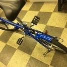 [3828]IKEA　折りたたみ自転車　16インチ　外装6段変速　状態良好　ブルー