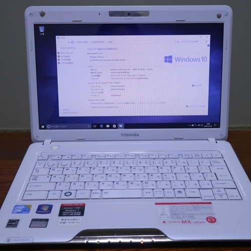 ノートパソコン Core2Duo RAM4GB Win10