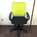 パソコンチェア・事務椅子（2脚あり）②★黄緑
