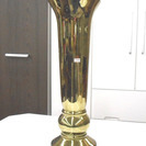 札幌 引き取り 金色/ゴールド 花瓶/フラワーベース 大きめサイズ