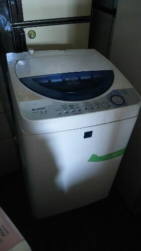 2007年製SHARP洗濯機！動作確認済み☆