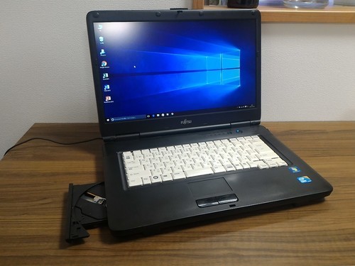 (お取引中)i5 \u0026 ﾒﾓﾘ3G Office2013 Windows10搭載高性能ノートPC i5/ﾒﾓﾘ3G/HDD160G/DVD-ROM/無線LAN/Microsoft Office 2013pro [富士通 Lifebook A550/A]