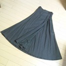 J.CREW★グレーウールロングスカート★W60~66㎝