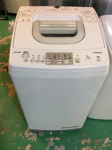 【送料無料】【2013年製】【激安】洗濯機　日立　NW-T500KX