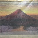 赤富士の絵画🖼