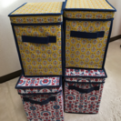 ふた付き収納BOX / インナーボックス set