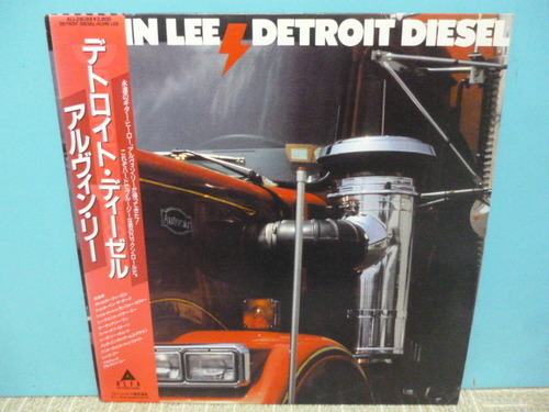 【ギターフリーク、ロックフリークは是非！】LPレコード　アルヴィン・リー　「DETROIT DIESEL」 国内盤・帯あり（投稿ID : 2qjj1）