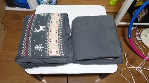 こたつ＋こたつ掛け布団＋こたつ敷布団　中古品
