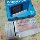 AU  ポケットWiFi  W01  WiMAX2＋