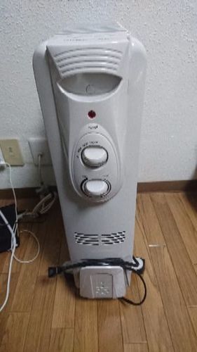 オイルヒーター 京都市内 27日までに 取りに来られる人限定 1千円