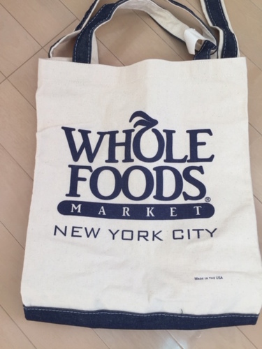 ホールフーズ Whole Foods 2 Way エコバッグ トート 新品 Satoko 中目黒のバッグ エコロジーバッグ の中古あげます 譲ります ジモティーで不用品の処分