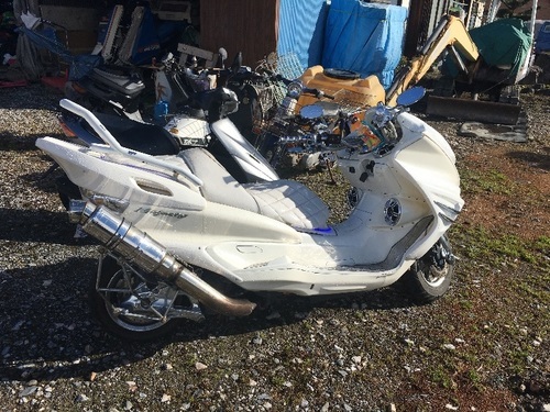 マジェスティ250 スピーカー LED