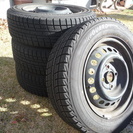 2015年製ｽﾀｯﾄﾞﾚｽﾀｲﾔ　14ｲﾝﾁ　4本ｾｯﾄ（再度お値下げしました）