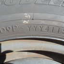 2015年製ｽﾀｯﾄﾞﾚｽﾀｲﾔ　14ｲﾝﾁ　4本ｾｯﾄ（再度お値下げしました）