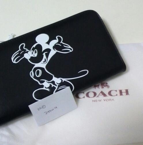 COACH☆ミッキー☆長財布