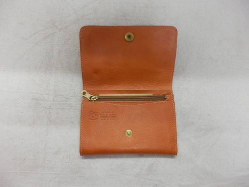 IL BISONTE イルビゾンテ 二つ折り財布 オレンジ 超美品 | inmarco.ae