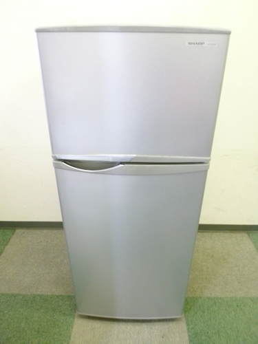 SHARP シャープ トップフリーザー 118L 冷凍冷蔵庫 2ドア 2012年製 SJ-H12W