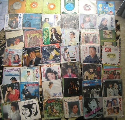 EP 懐かしのレコード　まとめて99枚　主として演歌　洋楽