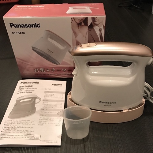 Panasonic衣類スチーマー