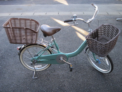 《美品》Panasonic パナソニック シンフォニー 自転車 20インチ