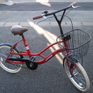 《美品》あさひ アプレミディ 20インチ 自転車 赤