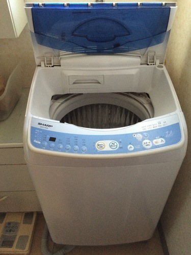 シャープ銀イオンコート洗濯機簡易乾燥機能付き （ES-F73V6）