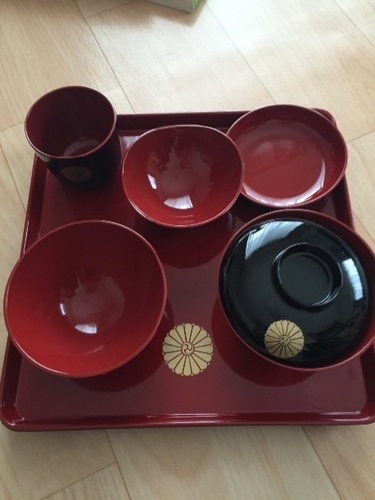 お食い初め用食器一式 美品 寒川神社 男の子 ジェンガラ 朝霞のベビー用品 授乳 お食事用品 の中古あげます 譲ります ジモティーで不用品の処分