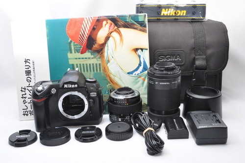 ★★★完売★★★　　極少ショット●新品級●Nikon ニコン D70 Wレンズ★保証 #20