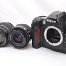 ★★★完売★★★　便利バッグ付き●美麗●Nikon ニコン D100 Wレンズ★安心保証 #105