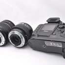 ★★★完売★★★　便利バッグ付き●美麗●Nikon ニコン D100 Wレンズ★安心保証 #105