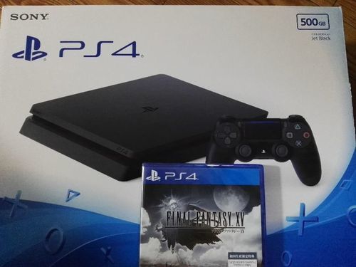 新品ps4ゲーム機とソフト一枚をお譲りします。
