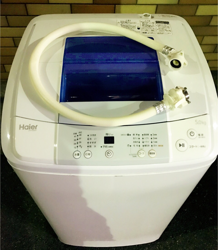 【取引完了】2015年 5.0kg 全自動洗濯機 板橋区