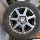 中古４本アルミ付き　195/65R15 2013年 ステップワゴン・ノア等