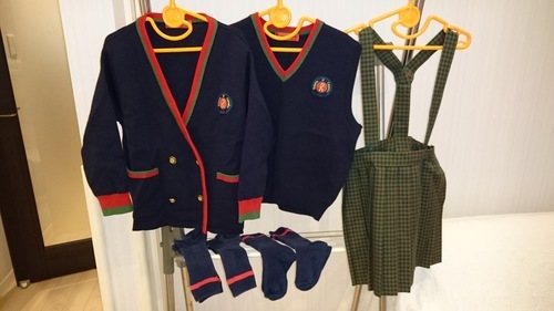 横浜みずほ幼稚園女の子用 ジャケット スカート 体操服 スモック すまいる センター北のキッズ用品 子供服 の中古あげます 譲ります ジモティーで不用品の処分