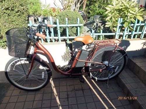 電動アシスト自転車 ありがとうございました。取引完了