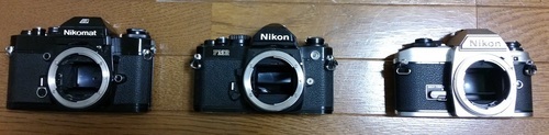 ニコンフィルムカメラ３点セット