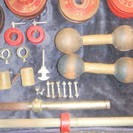 ☆	NE JAPAN & TAZAKI & ROSANJIN & NIPPYO JAPAN バーベルセット 241.75kg◆ジム代も浮いて自宅でトレーニング