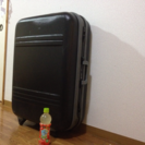 【無料】大き目スーツケース 黒