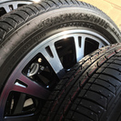 ＃N BOX カスタム純正　新車外しのアルミ＋BSタイヤ 165/55R15