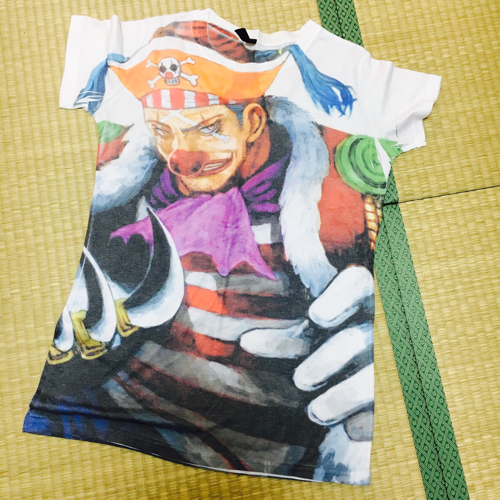 One Piece バギー Tシャツ むーた 荒川のtシャツの中古 古着あげます 譲ります ジモティーで不用品の処分