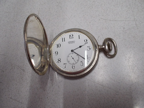セイコー100周年記念 純銀製懐中時計 - 栃木県のその他