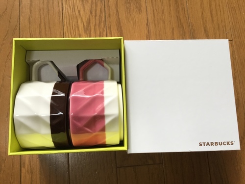 スタバ　コーヒーカップとデミタスプレートセット(未使用）値下げしました